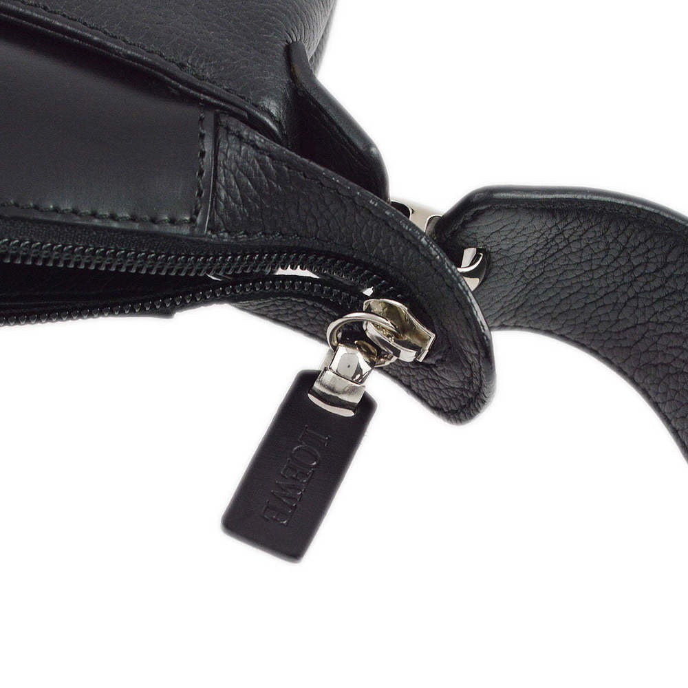 LOEWE Black Shoulder Bag 173225 - Picture 9 of 10